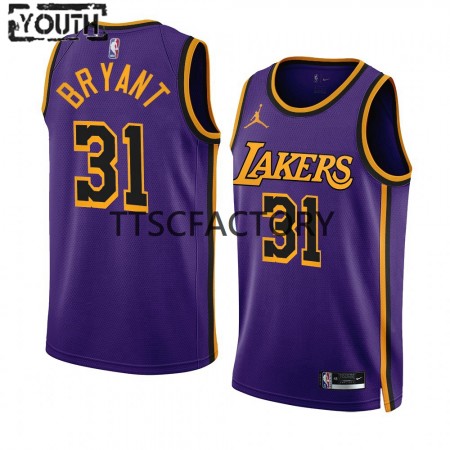 Camiseta Niños NBA Los Angeles Lakers Thomas Bryant 31 Jordan 2022-23 Statement Edition Violeta Swingman